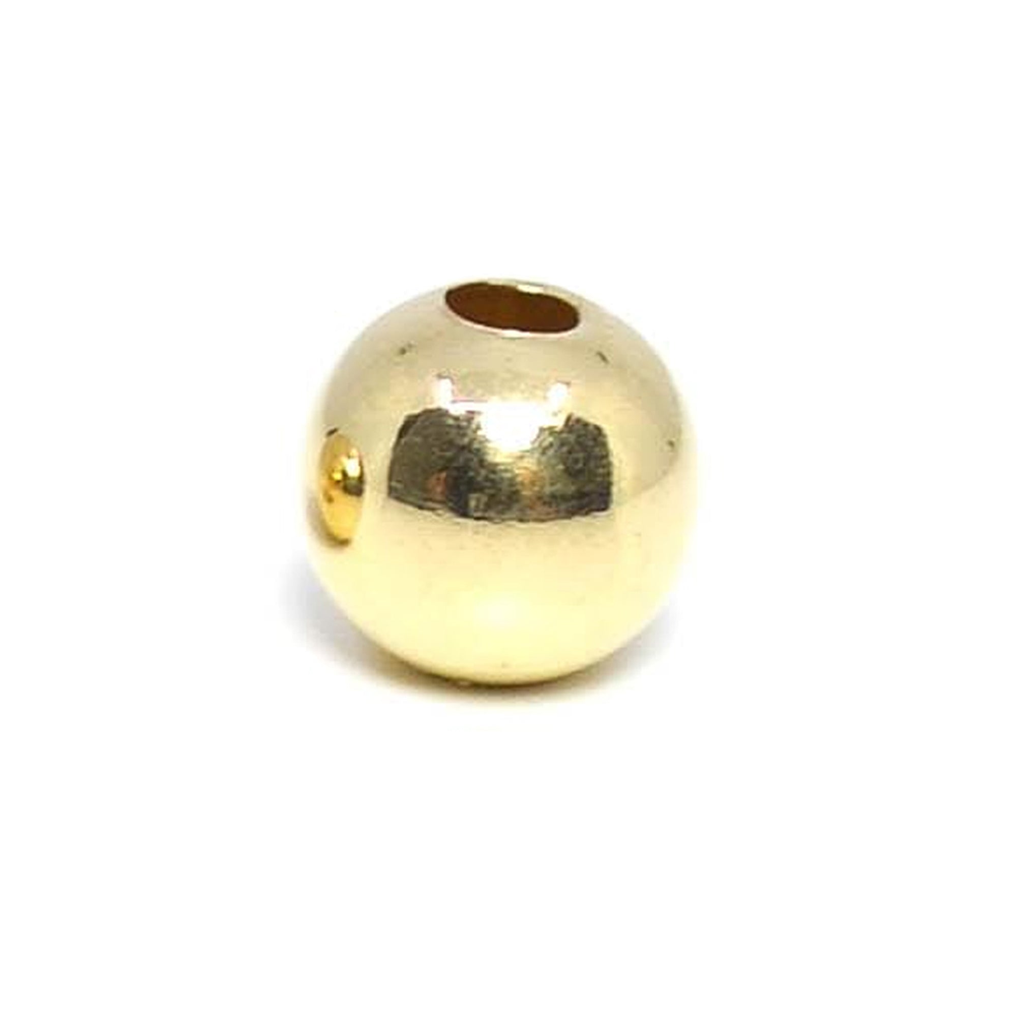 Balin Liso Amarillo #4 de Oro 18k