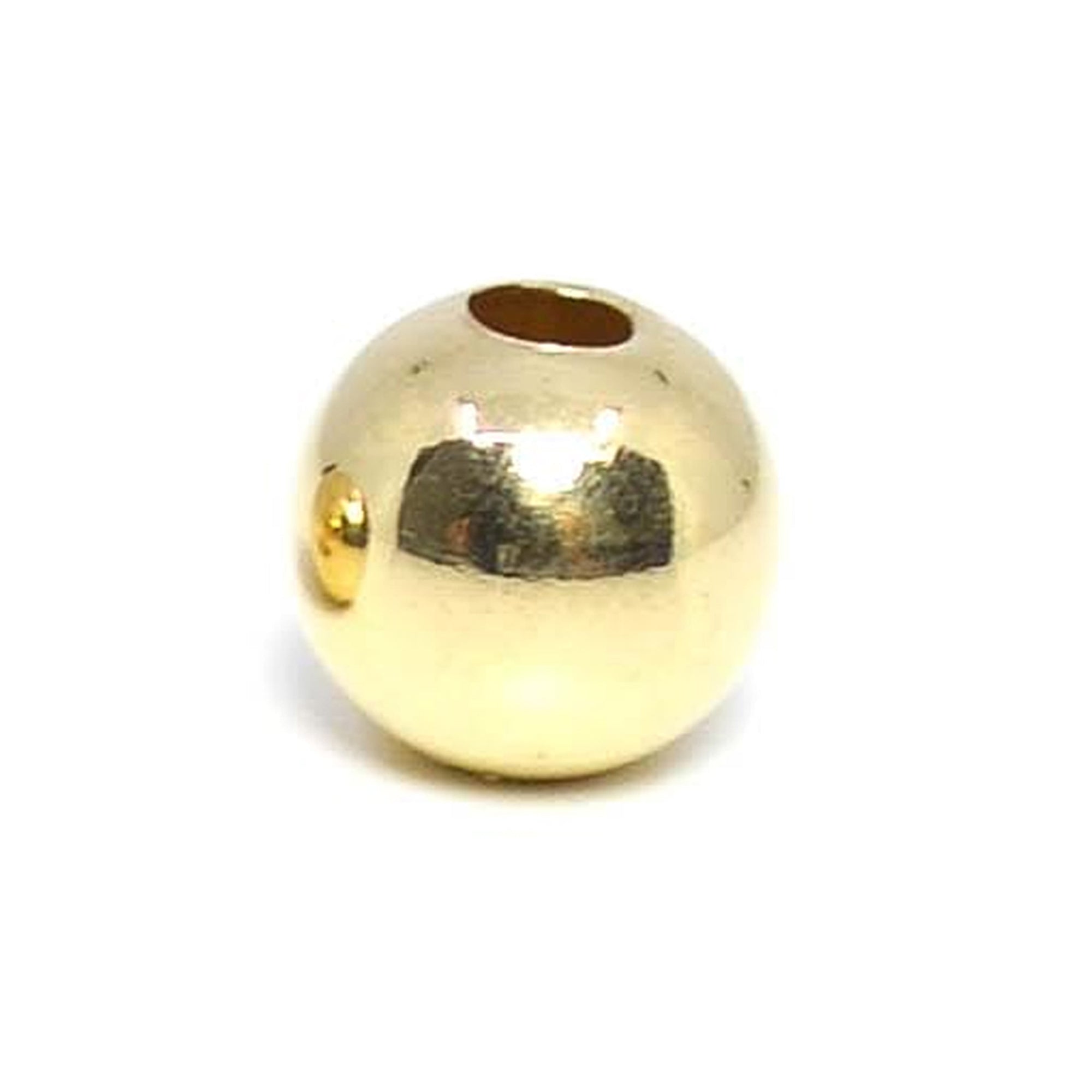 Balin Liso Amarillo #5 de Oro 18k