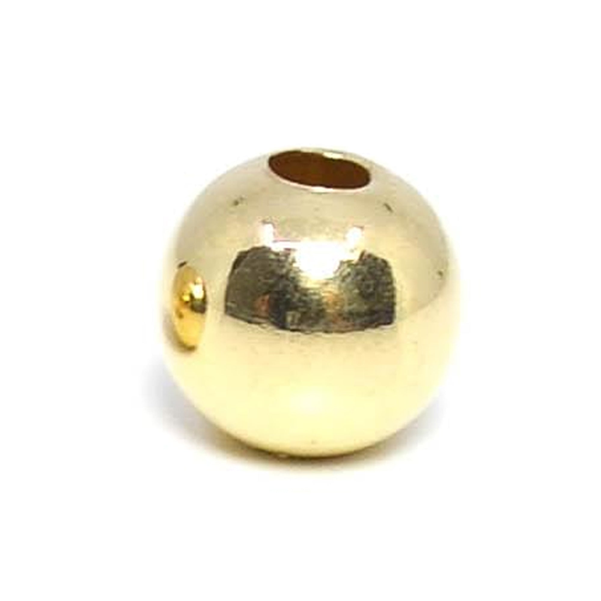 Balin Liso Amarillo #6 de Oro 18k